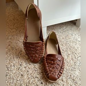 Nisolo Women’s Huarache Sandals Brandy